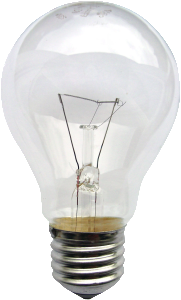 Figure 1: Incandescent Lightbulb.