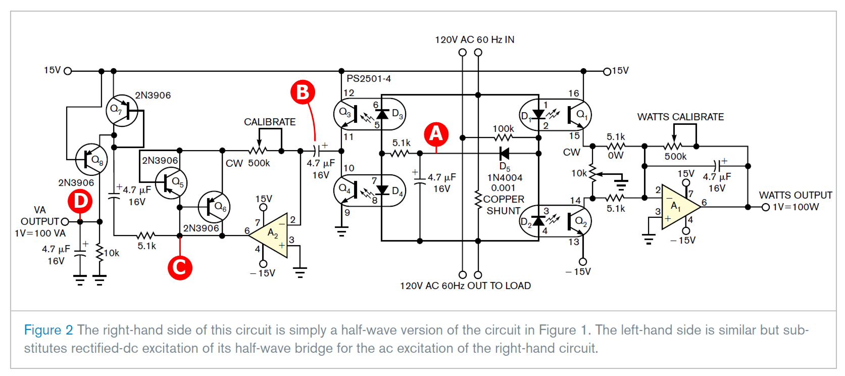 Volt Ampere Measurement Circuit Math Encounters Blog
