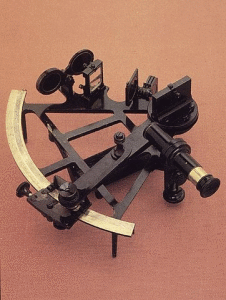 Figure 1: Sextant is Used by Navigators To Make Celestial Observations.