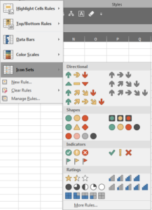 Using Excel S Icon Sets For Testing Equality Ugh Math Encounters Blog