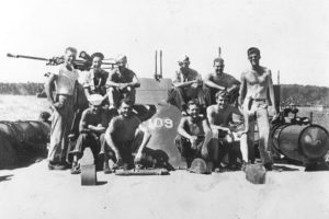 Figure 1: PT-109 Crew. JFK is on the far right.