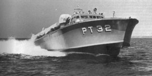 Figure M: PT-32, one of the PT boats that evacuated MacArthur from the Philippines.