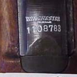 Figure 2: Serial Number on Audie Murphy's M1 Carbine.
