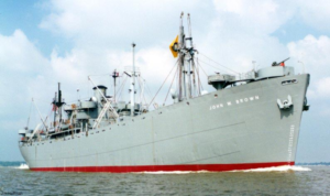 Figure 1: Photograph of the USS John W. Brown, one of three Liberty Ships serving as museums.